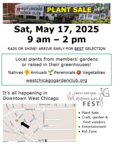 Poster for 2025 Plant Sale